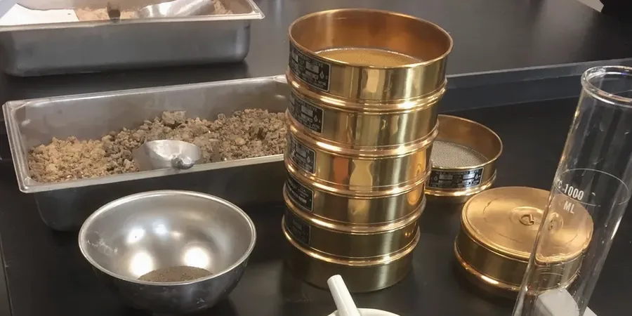 Grain Size Analysis (Sieve + Hydrometer) for Geotechnical Projects in Dallas